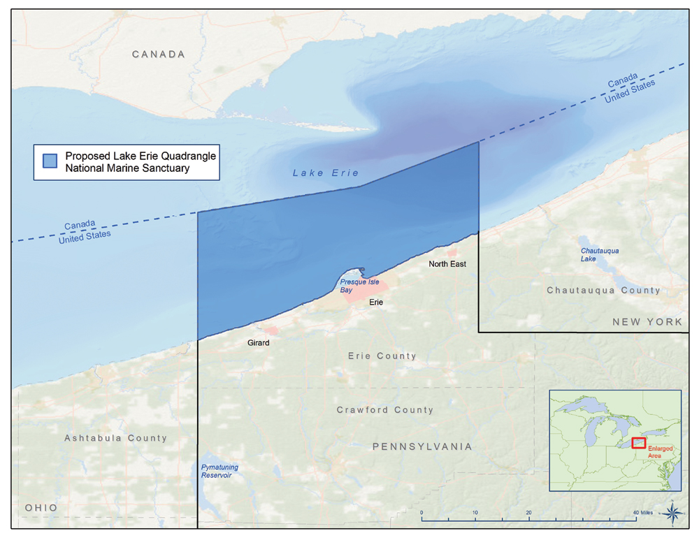 Marine sanctuary graphic