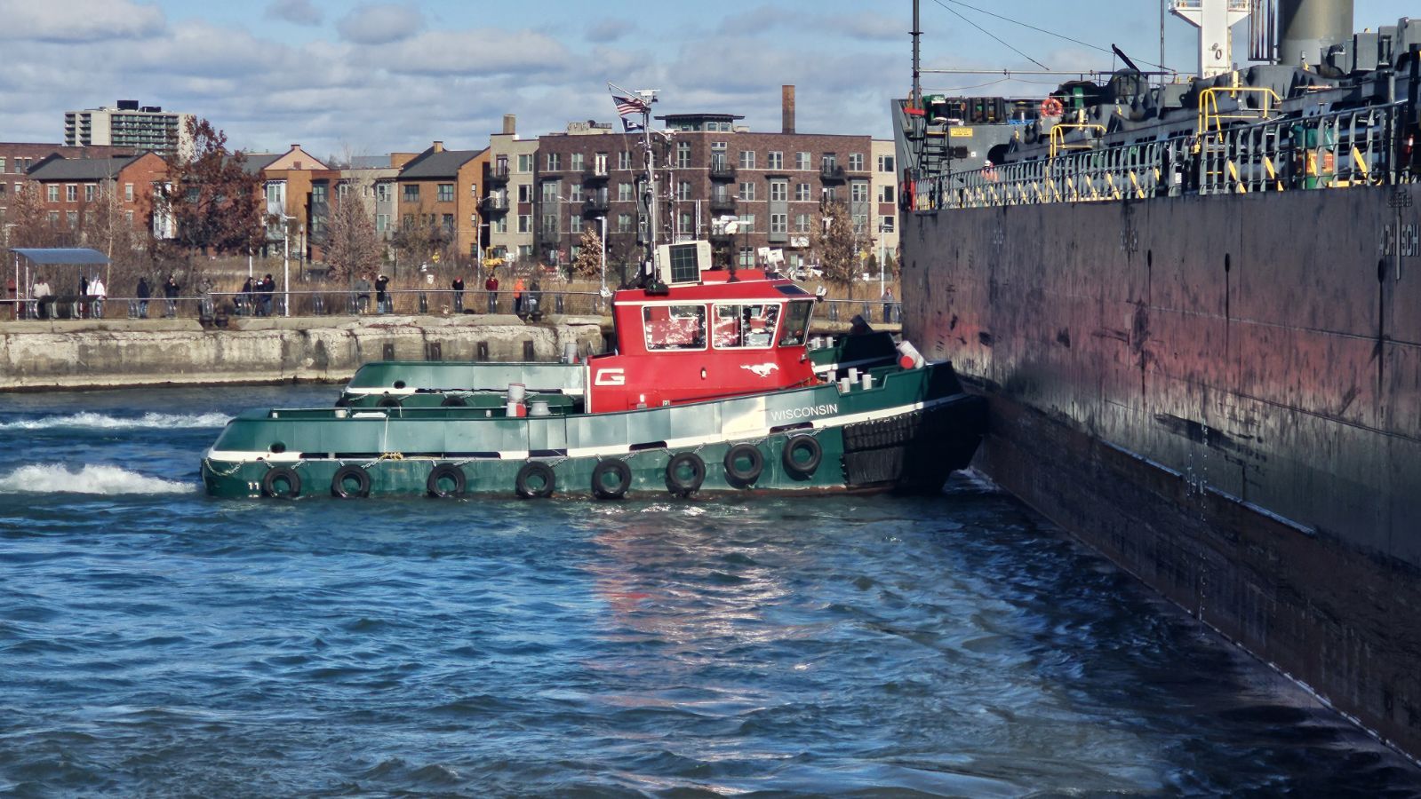 The Great Lakes Towing Company Assists With Vessel Grounding Seaway The Great Lakes Towing Company Assists With Vessel Grounding Seaway